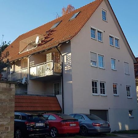 Naehe Stuttgart 1-Zimmer-Wohnung Weinstadt Esterno foto